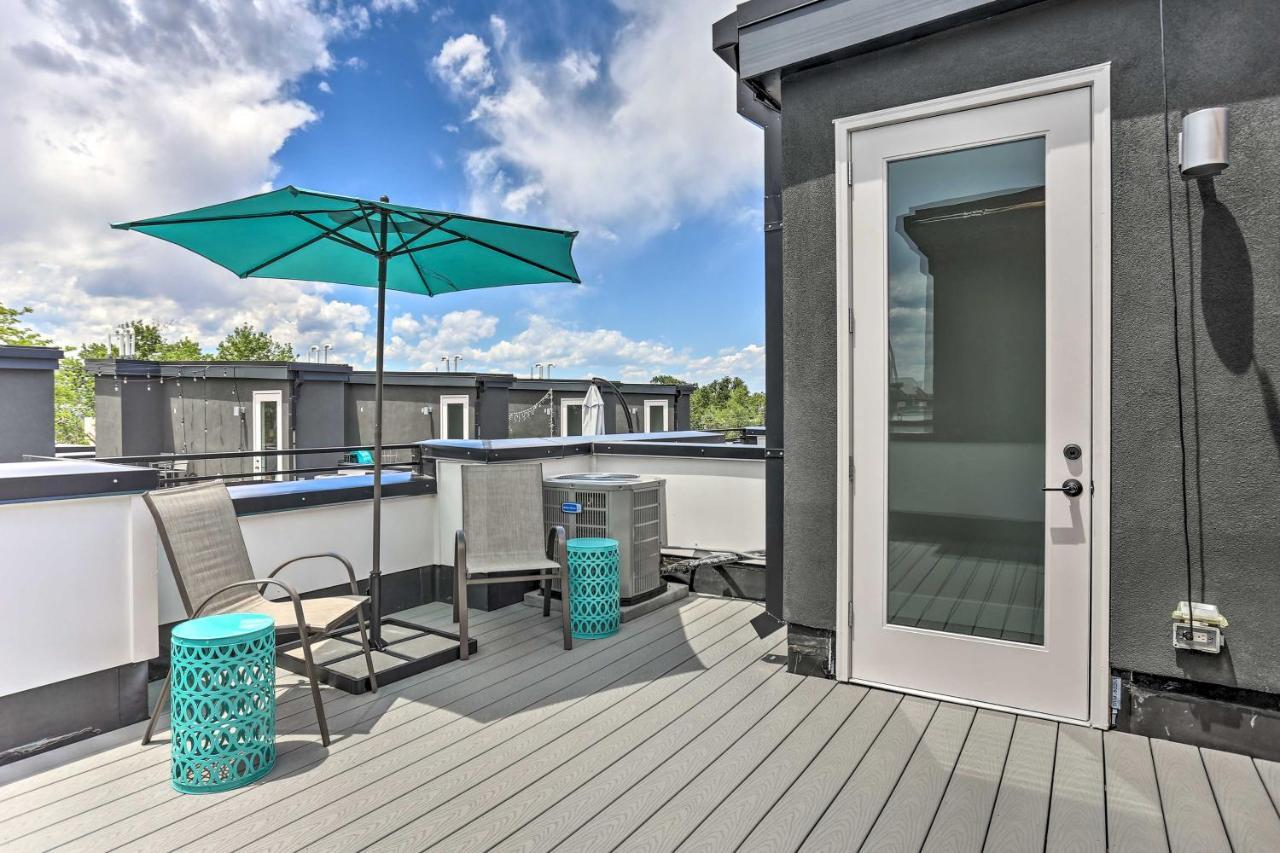 Trendy Denver Townhome - Walk To Mile High Stadium Extérieur photo