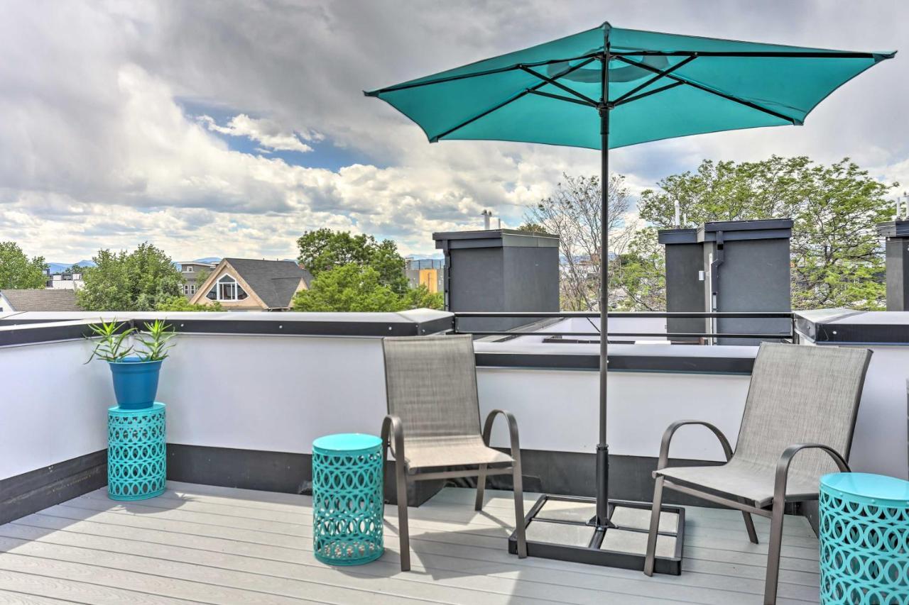Trendy Denver Townhome - Walk To Mile High Stadium Extérieur photo