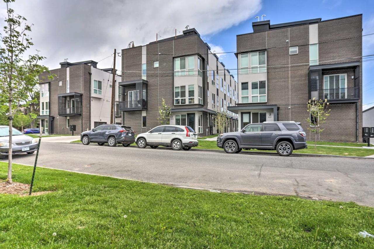Trendy Denver Townhome - Walk To Mile High Stadium Extérieur photo