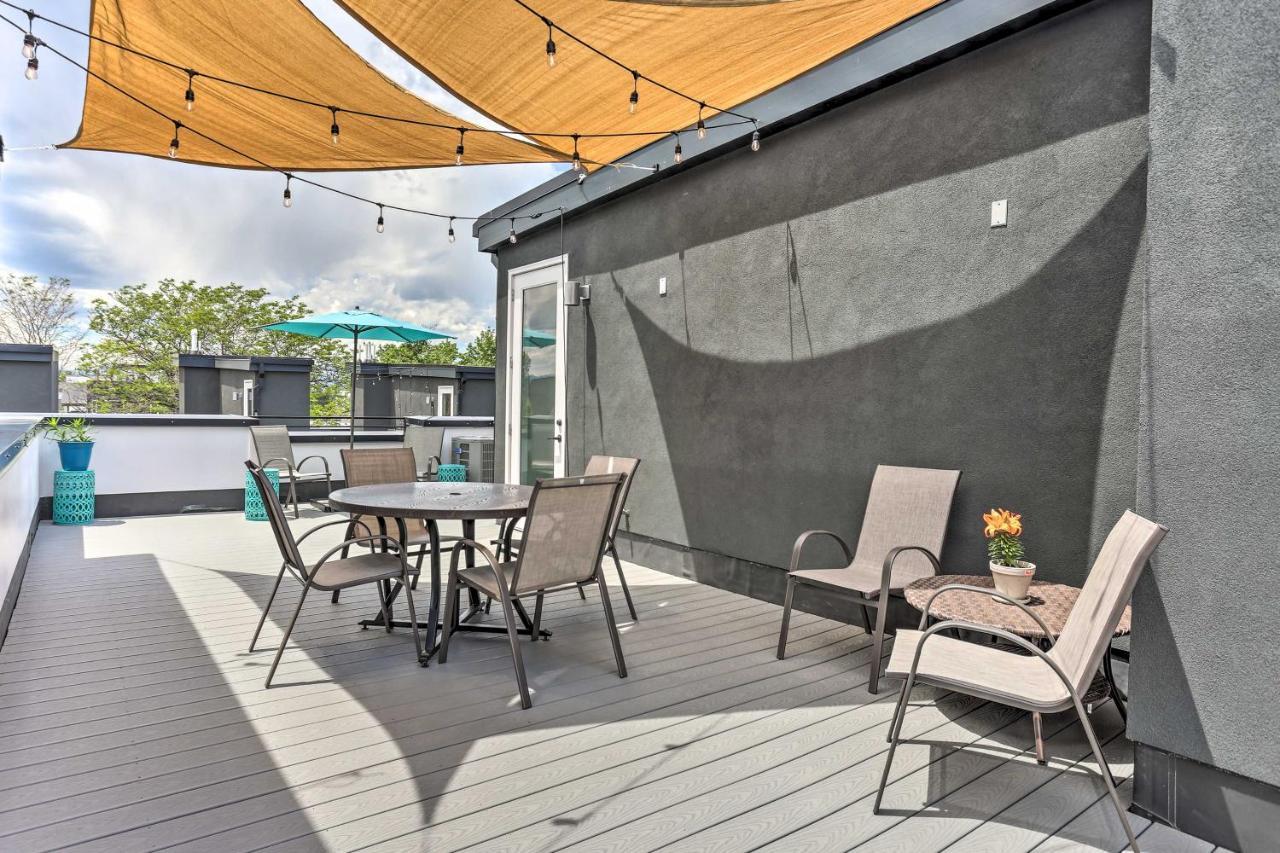 Trendy Denver Townhome - Walk To Mile High Stadium Extérieur photo