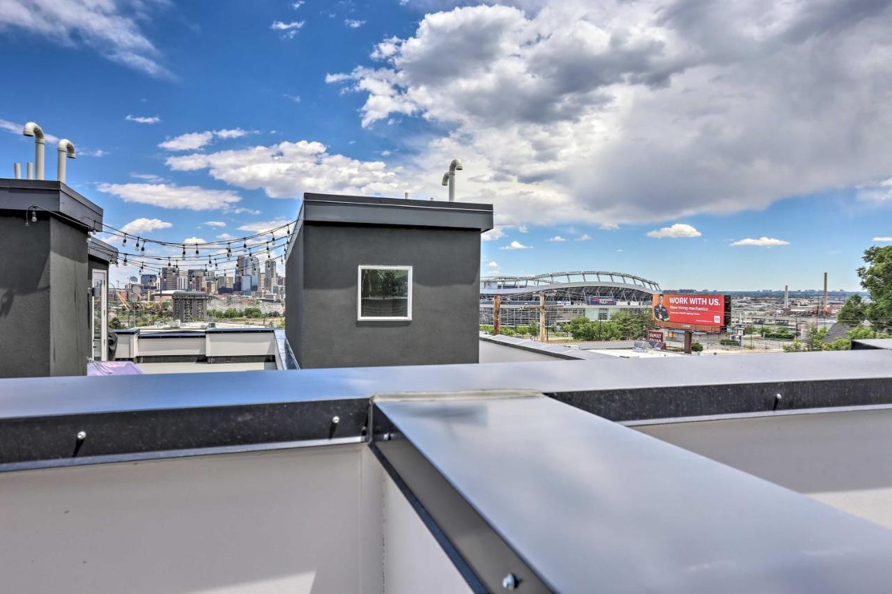Trendy Denver Townhome - Walk To Mile High Stadium Extérieur photo